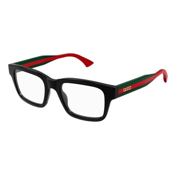 NEW GUCCI EYEGLASSES WOMEN BLACK/GREEN/RED EYEWEAR GUCCI GG1865O 004 - Picture 1 of 3